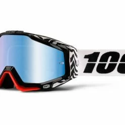 PROTECTIVE GEAR 100% Racecraft Goggles-Zoolander-Mirrored Blue Lens