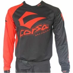RACE WEAR Corsa Warrior X Race Jersey-Black/Red