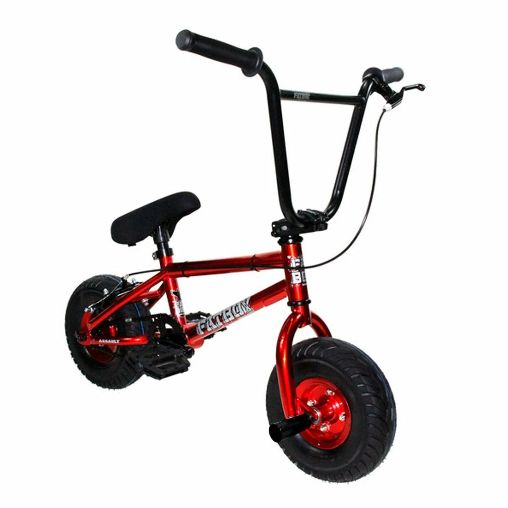 Fat Boy Mini BMX Bike The Assault Pro-Candy Red 1 Fat Boy Mini BMX Bike The Assault Pro-Candy Red