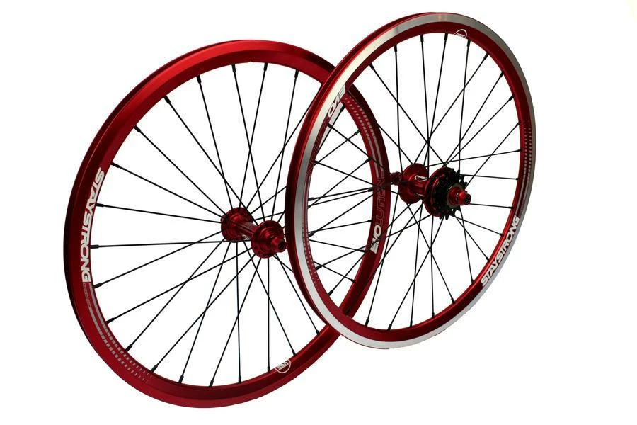 Stay Strong Evolution V2 BMX Race Wheelset-20x1 1/8" 4 Stay Strong Evolution V2 BMX Race Wheelset-20x1 1/8"