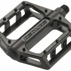 Redline Alloy Platform Pedals-9/16 Spindle-Black