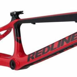Redline Flight Team Carbon BMX Frame-Gloss Red/Black