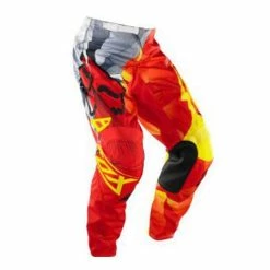 Fox Radeon Race Pants-Red/Yellow-Size 4 RACE WEAR