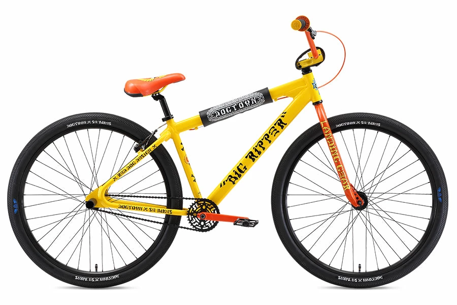 SE Racing Dogtown Big Ripper 29" BMX Bike-Yellow FREESTYLE BIKES 1 SE Racing Dogtown Big Ripper 29" BMX Bike-Yellow FREESTYLE BIKES