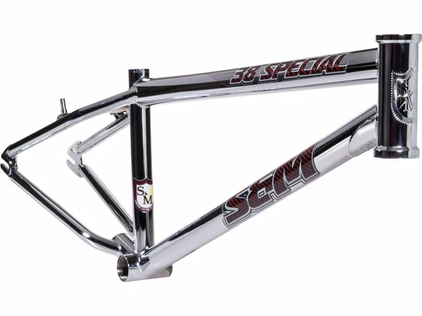 S&M .38 Special Chromoly BMX Race Frame-Chrome-Pro 24" 1 S&M .38 Special Chromoly BMX Race Frame-Chrome-Pro 24"