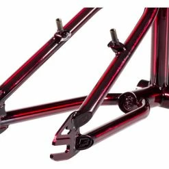 S&M .38 Special Chromoly BMX Race Frame-Trans Red-Pro Plus 5 S&M .38 Special Chromoly BMX Race Frame-Trans Red-Pro Plus