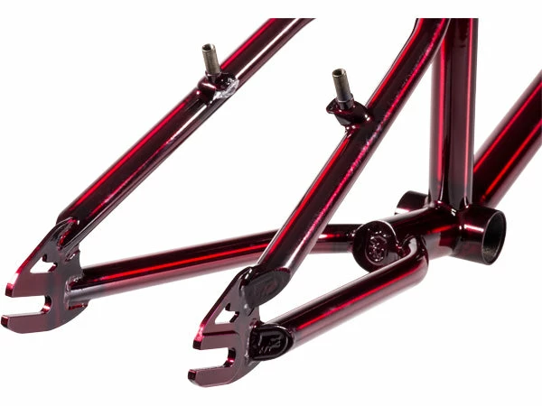 S&M .38 Special Chromoly BMX Race Frame-Trans Red-Pro Plus 3 S&M .38 Special Chromoly BMX Race Frame-Trans Red-Pro Plus
