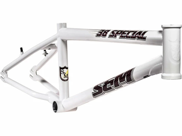 S&M .38 Special Chromoly BMX Race Frame-White FRAMES 1 S&M .38 Special Chromoly BMX Race Frame-White FRAMES