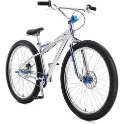SE Monster Quad 29" BMX Bike-High Polish Silver