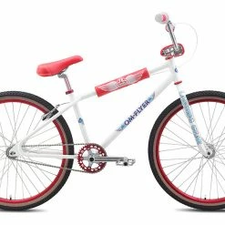 SE Racing OM Flyer BMX Bike-26"-White RACE BIKES