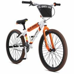 SE Racing So Cal Flyer 24" Bike-White FREESTYLE BIKES