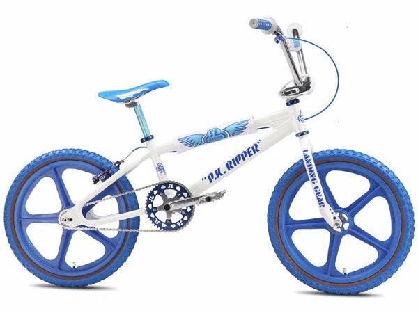 RACE BIKES SE Racing Ripper Looptail BMX Bike-White/Blue 1 RACE BIKES SE Racing Ripper Looptail BMX Bike-White/Blue