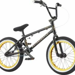 We The People Seed 16" Bikes-Matte Black LITTLE BIKES
