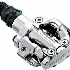 Shimano Deore PD-M520 Clipless Pedals-Silver/Black