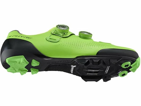 Shimano 2019 S-Phyre Racing Clipless Shoes-Green 3 Shimano 2019 S-Phyre Racing Clipless Shoes-Green