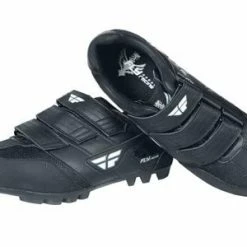 Fly Racing Talon II Clipless Shoes-Black/Black