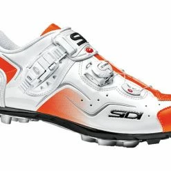 SIDI Cape Clipless Shoes-White/Orange