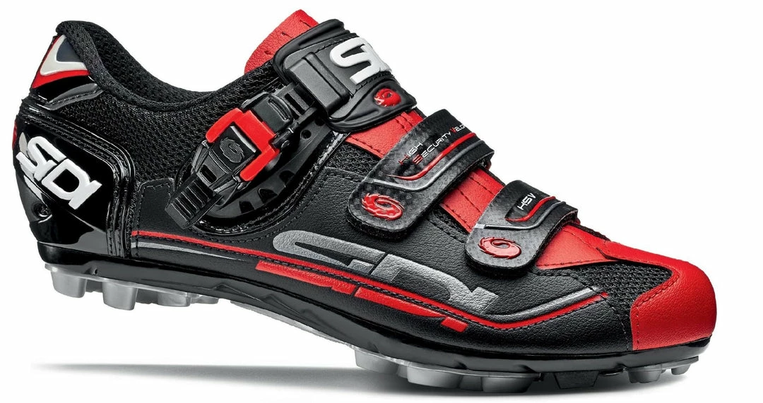 Sidi Dominator 7 Clipless Shoes - Black/Red 1 Sidi Dominator 7 Clipless Shoes - Black/Red