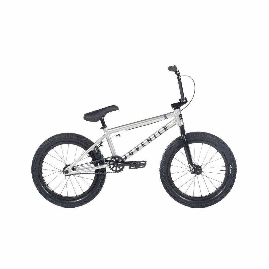 FREESTYLE BIKES Cult Juvenile 18" BMX Bike-Silver 1 FREESTYLE BIKES Cult Juvenile 18" BMX Bike-Silver