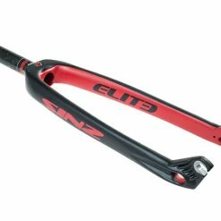 Sinz Stealth 10mm Pro Lite Carbon Fork-24"-Black/Red