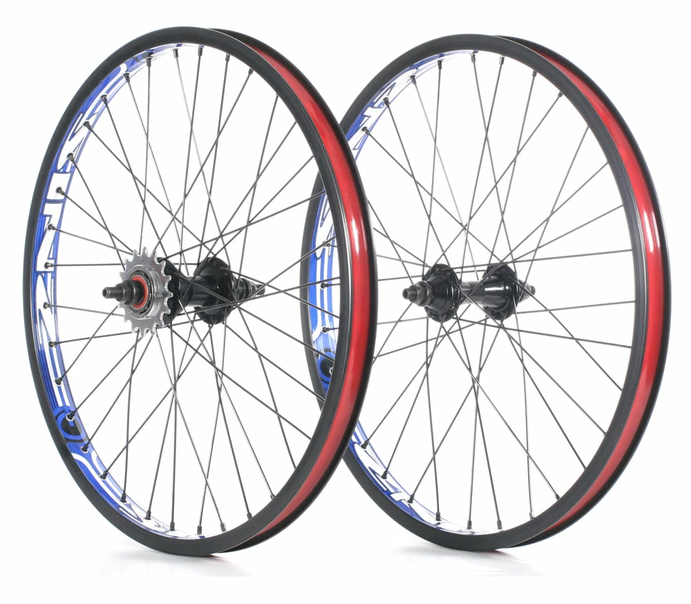SINZ Pro Race Wheel Set-Blue-20x1.75" WHEELS 1 SINZ Pro Race Wheel Set-Blue-20x1.75" WHEELS