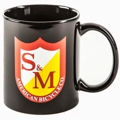 ACCESSORIES S&M 12oz Coffee Mug-Gloss Black
