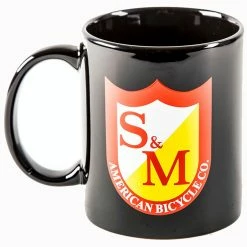 ACCESSORIES S&M 12oz Coffee Mug-Gloss Black