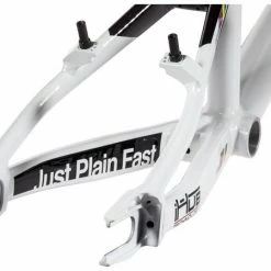 SpeedCo MSeries XLT Aluminum BMX Race Frame-White/Black