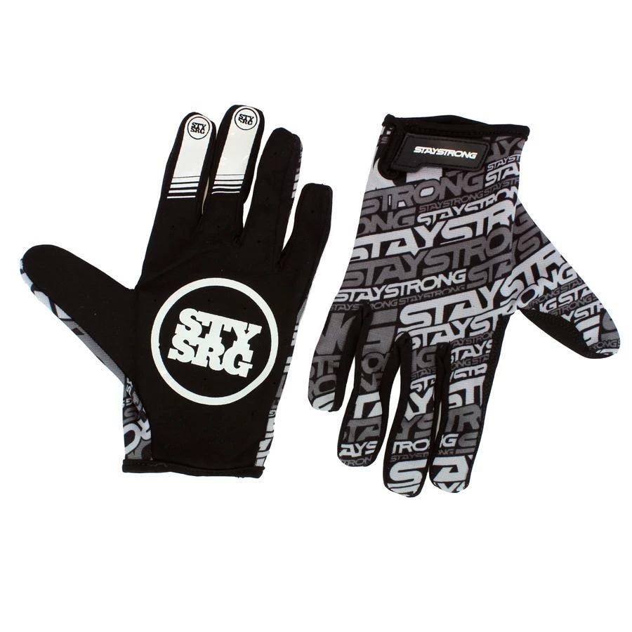 RACE WEAR Stay Strong V3 Mash Up Gloves-Black 1 RACE WEAR Stay Strong V3 Mash Up Gloves-Black