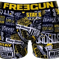 APPAREL Freegun Boxer Shorts-Stay Strong