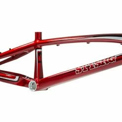 Stay Strong For Life BMX Race Frame-Translucent Red