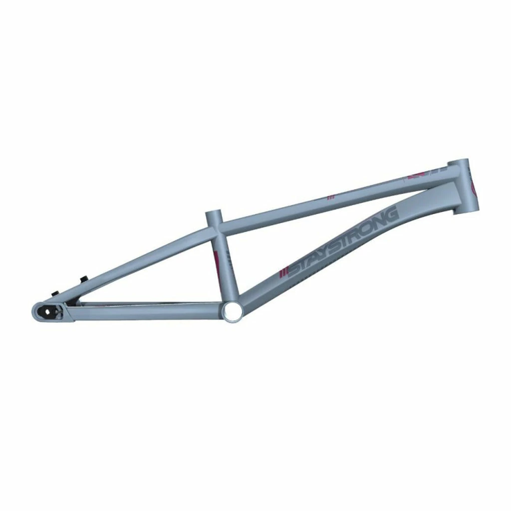 Stay Strong For Life V4 BMX Race Frame-Grey 1 Stay Strong For Life V4 BMX Race Frame-Grey