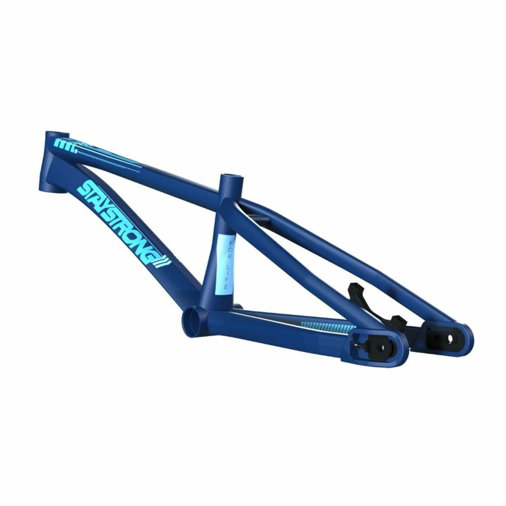 Stay Strong For Life V4 BMX Race Frame-Navy FRAMES 2 Stay Strong For Life V4 BMX Race Frame-Navy FRAMES