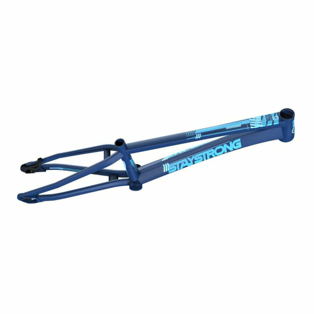 FRAMES Stay Strong For Life V4 Disc BMX Race Frame-Navy 3 FRAMES Stay Strong For Life V4 Disc BMX Race Frame-Navy
