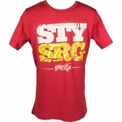 Stay Strong For Life T-Shirt-Red