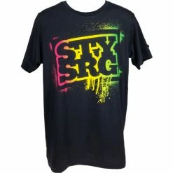 APPAREL Stay Strong Stencil T-Shirt-Rasta