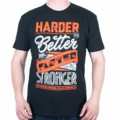 Stay Strong Stronger T-Shirt-Black APPAREL