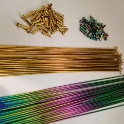 J&R Bicycles COMPONENTS Steel ED Plated Spokes