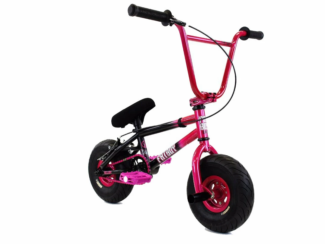 Fat Boy Hellcat Stunt Mini Bike - Pink/Black 1 Fat Boy Hellcat Stunt Mini Bike - Pink/Black