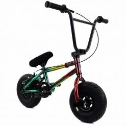 Fat Boy Smoke Bomb Stunt Mini Bike - Rasta LITTLE BIKES