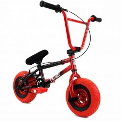 Fat Boy Spitfire Stunt Mini Bike - Red/Black FREESTYLE BIKES