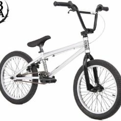 LITTLE BIKES Subrosa Tiro BMX Bike-18"-Gloss Silver/Black