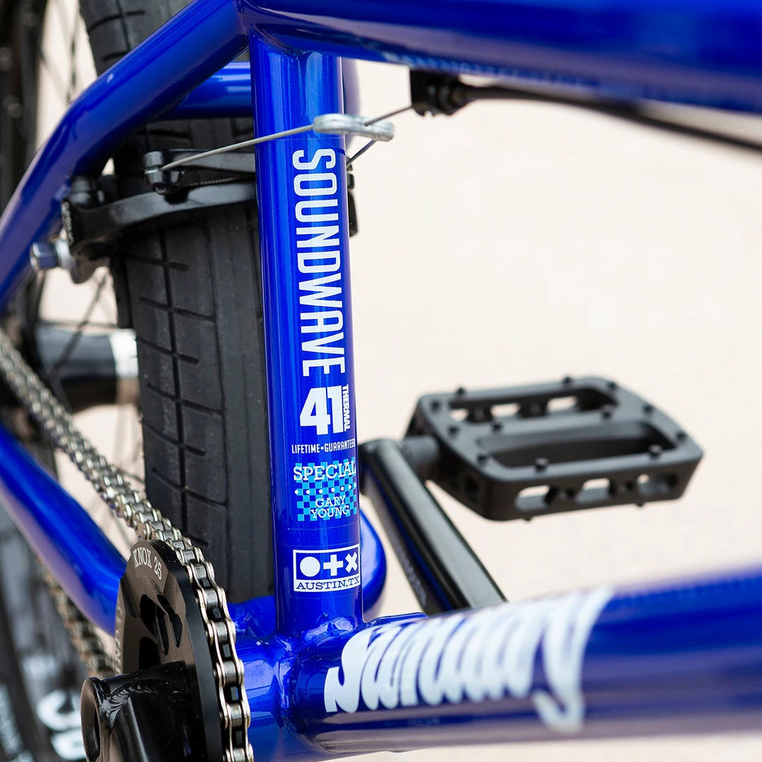 Sunday Soundwave Special RHD 21"TT BMX Bike-Candy Blue Gary Young Signature 9 Sunday Soundwave Special RHD 21"TT BMX Bike-Candy Blue Gary Young Signature