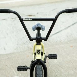 Sunday Street Sweeper LHD 20.75"TT BMX Bike-Matte Notepad Yellow Jake Seeley Signature