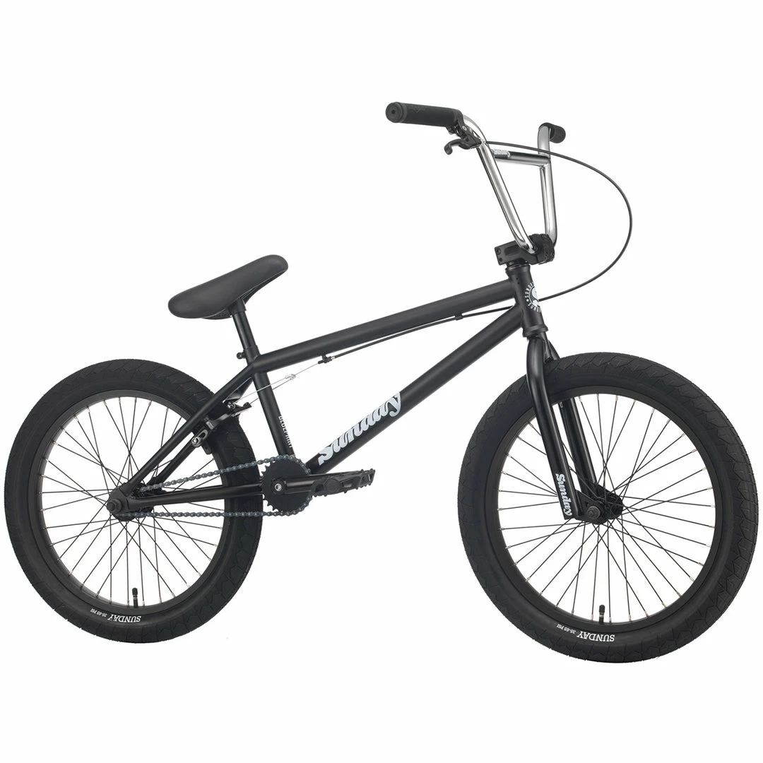 Sunday Blueprint 20.5"TT BMX Bike-Matte Black/Chrome 1 Sunday Blueprint 20.5"TT BMX Bike-Matte Black/Chrome