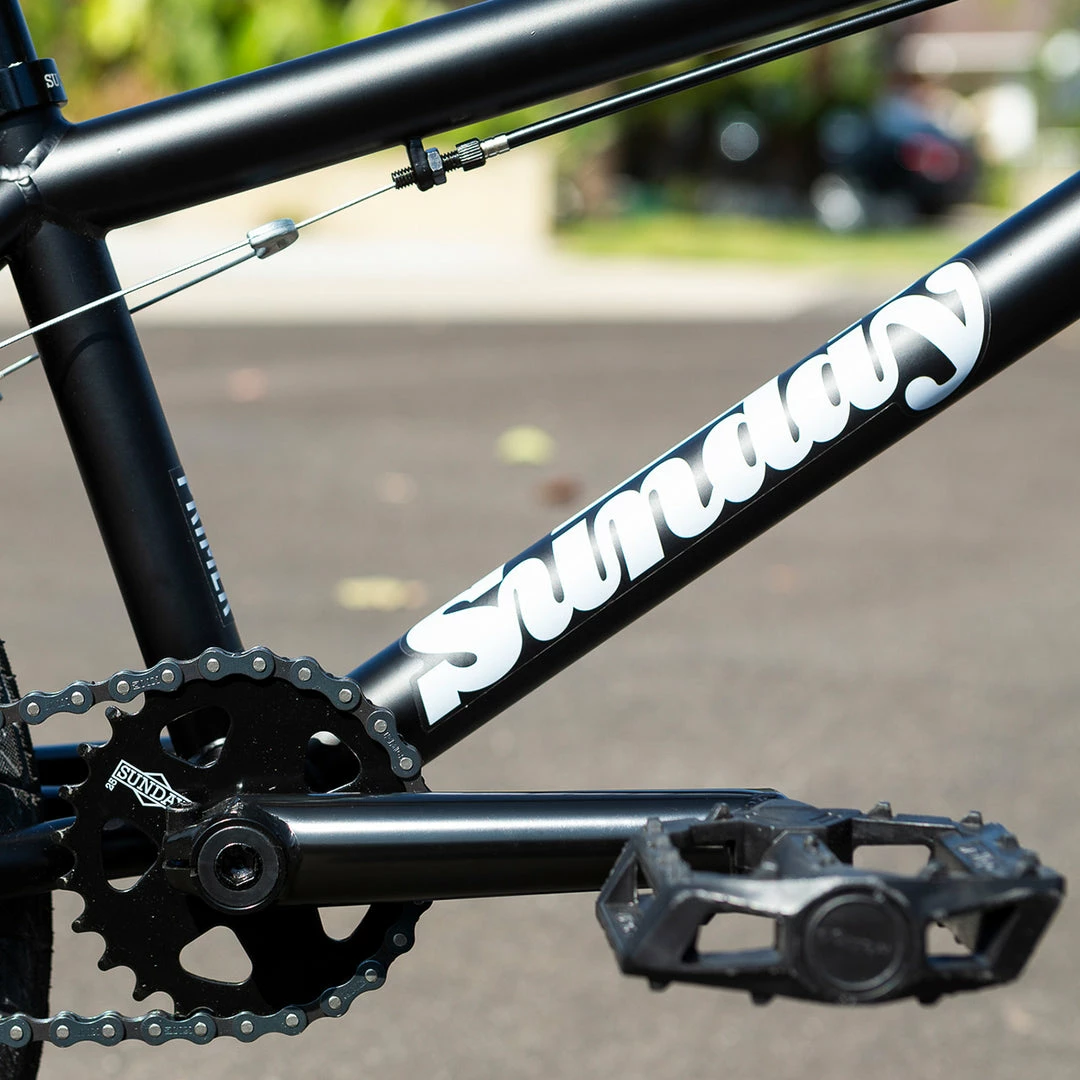 FREESTYLE BIKES Sunday Primer 18" BMX Bike-Matte Black 5 FREESTYLE BIKES Sunday Primer 18" BMX Bike-Matte Black