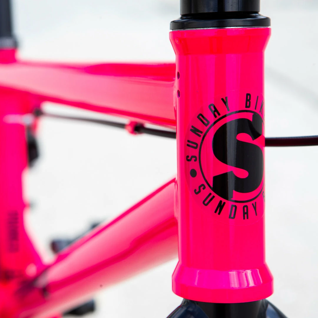 FREESTYLE BIKES Sunday Primer 20.5"TT BMX Bike-Gloss Hot Pink 6 FREESTYLE BIKES Sunday Primer 20.5"TT BMX Bike-Gloss Hot Pink