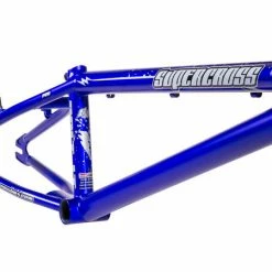 FRAMES Supercross 2012 Bolt LT Chromoly BMX Race Frame-Navy-Pro