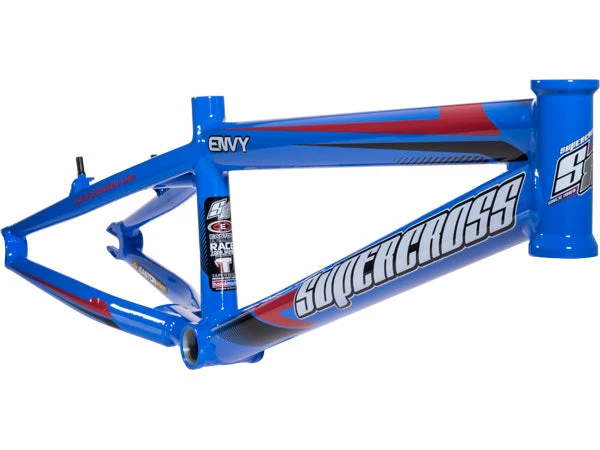 FRAMES Supercross Envy V3 BMX Race Frame-Cyan Blue 1 FRAMES Supercross Envy V3 BMX Race Frame-Cyan Blue