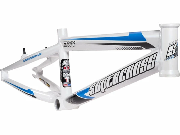 Supercross Envy V3 BMX Race Frame-Gloss White 1 Supercross Envy V3 BMX Race Frame-Gloss White